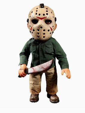 Mezco Friday the 13th Jason Voorhees 15" Mega Scale Doll Figure w/ Sound In Box